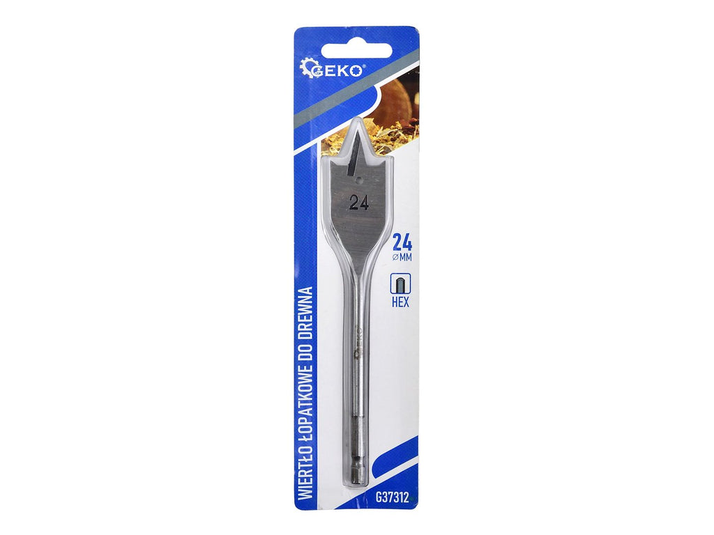 Spade drill bit for wood 24 x 152 mm HEX