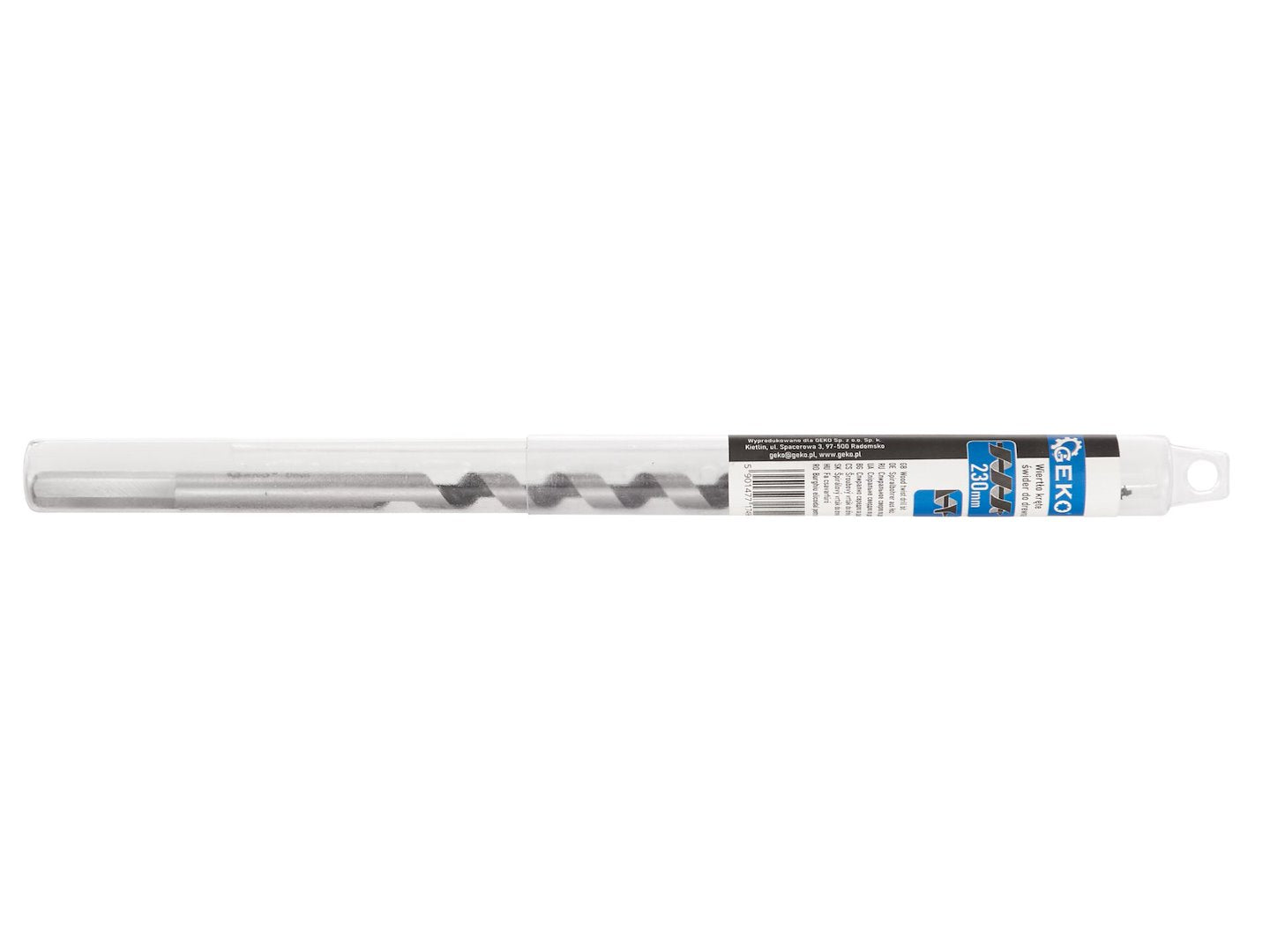 Wood twist drill bit 10 x 230 mm