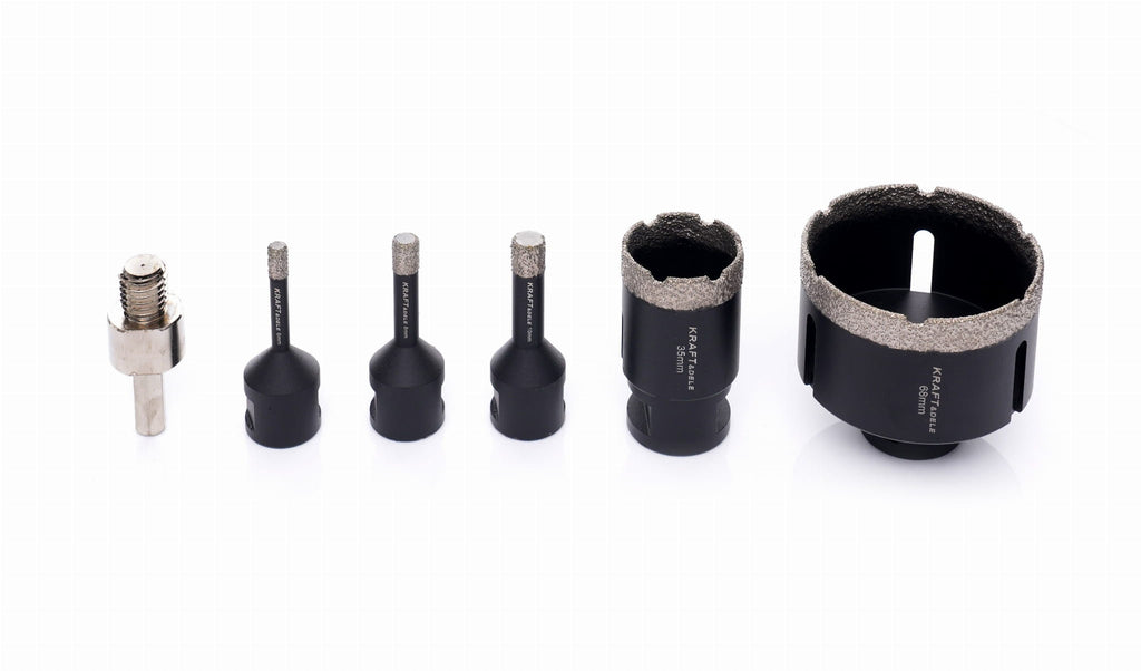 Diamond hole saws in a case 6pcs. KD11226