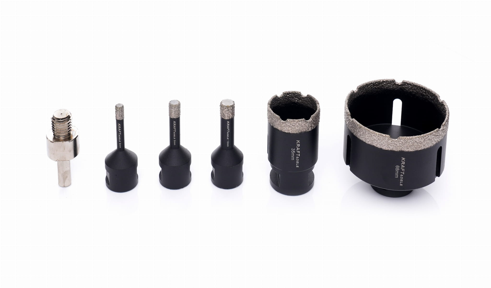Diamond hole saws in a case 6pcs. KD11226