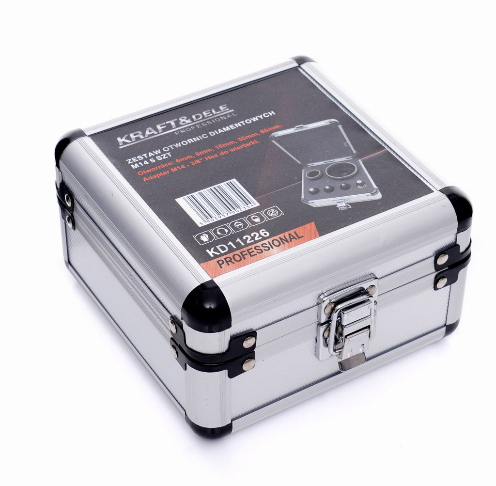 Diamond hole saws in a case 6pcs. KD11226