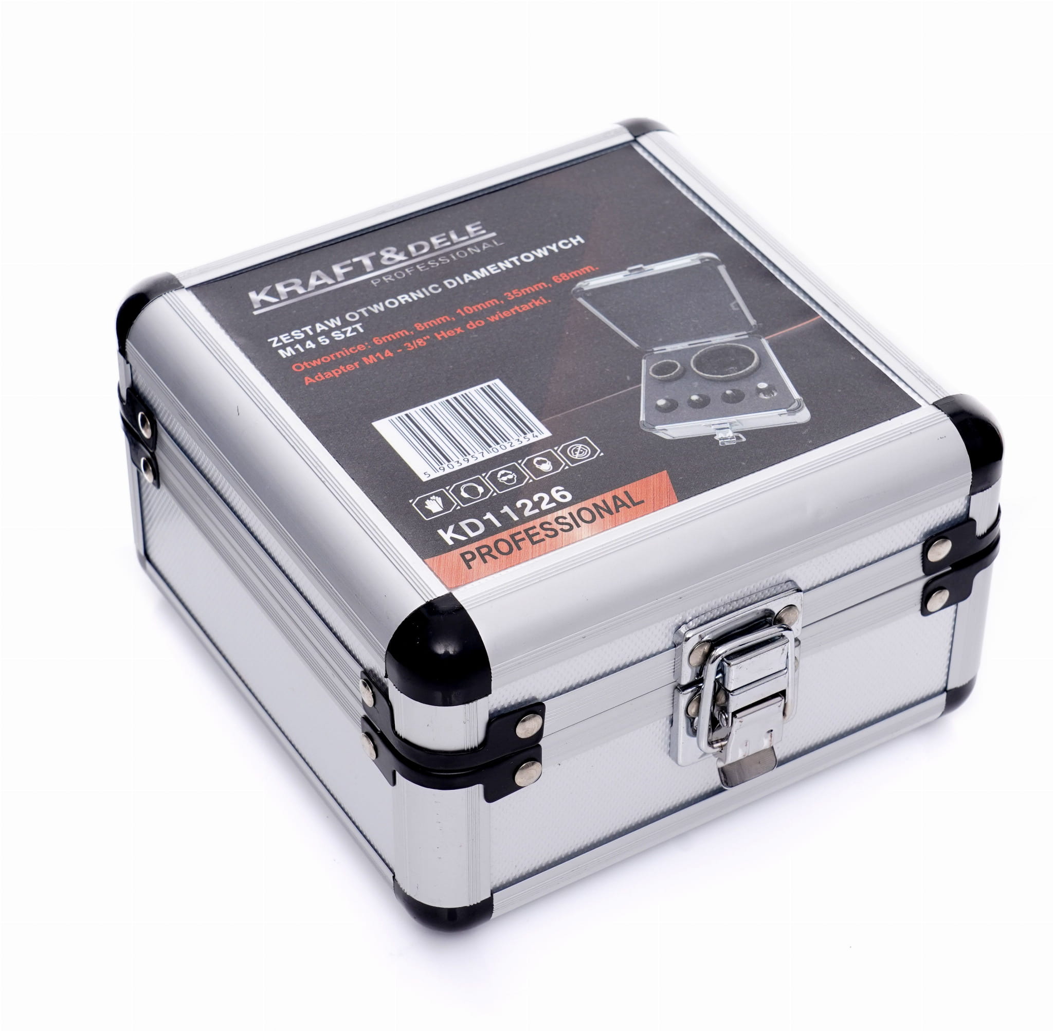 Diamond hole saws in a case 6pcs. KD11226