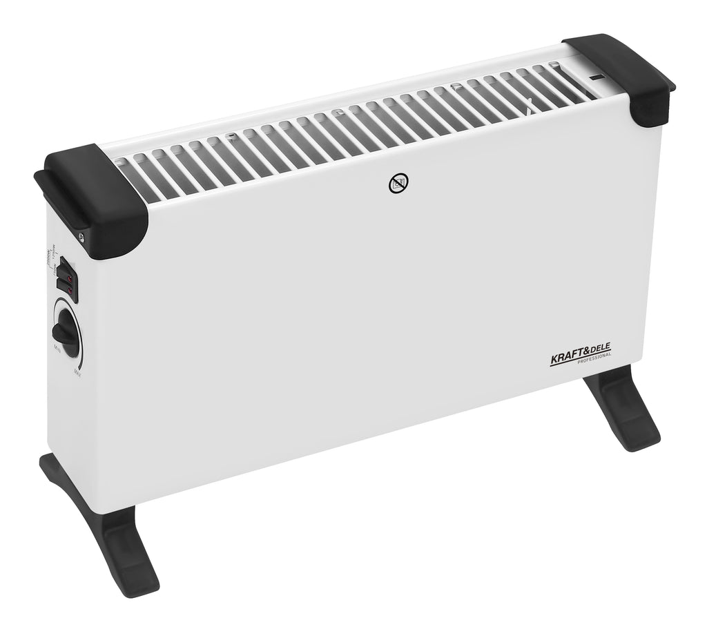 Electric convector heater with thermostat 2000W KD6516