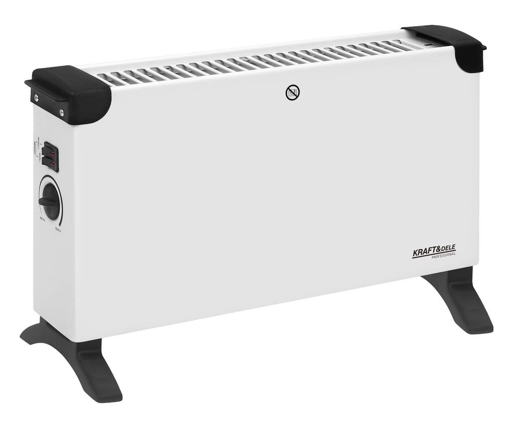 Electric convector heater with thermostat 2000W KD6516