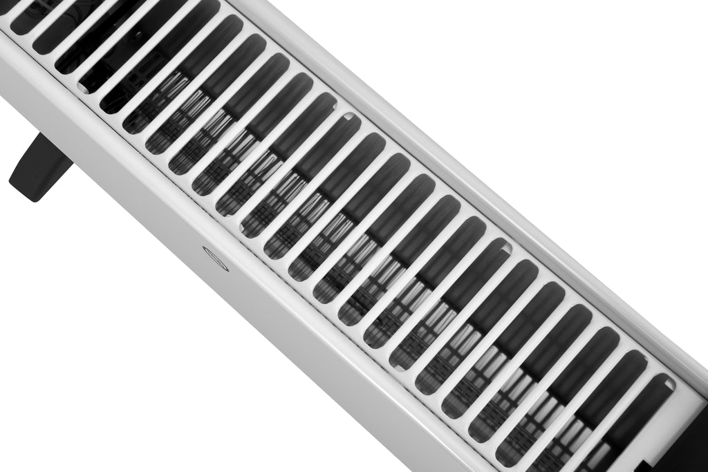 Electric convector heater with thermostat 2000W KD6516