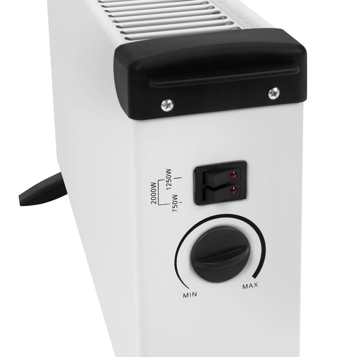 Electric convector heater with thermostat 2000W KD6516