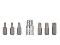 7 pcs. TORX T25-T55 screwdriver bit set