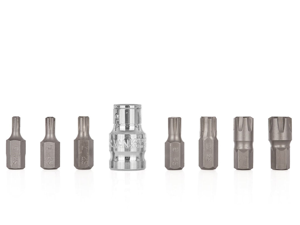 8 pcs RIBE M5-M14 screwdriver bit set