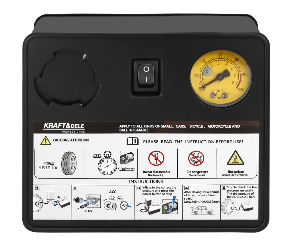 Tire repair kit with sealant KD12703