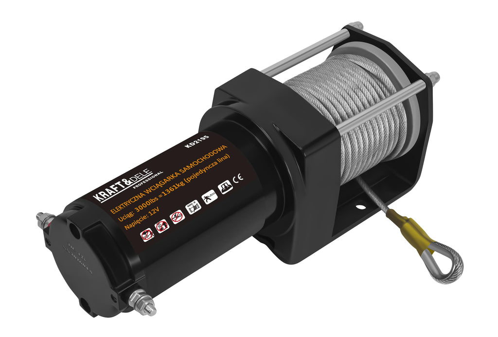 Electric car winch 1500W 1361KG KD2195