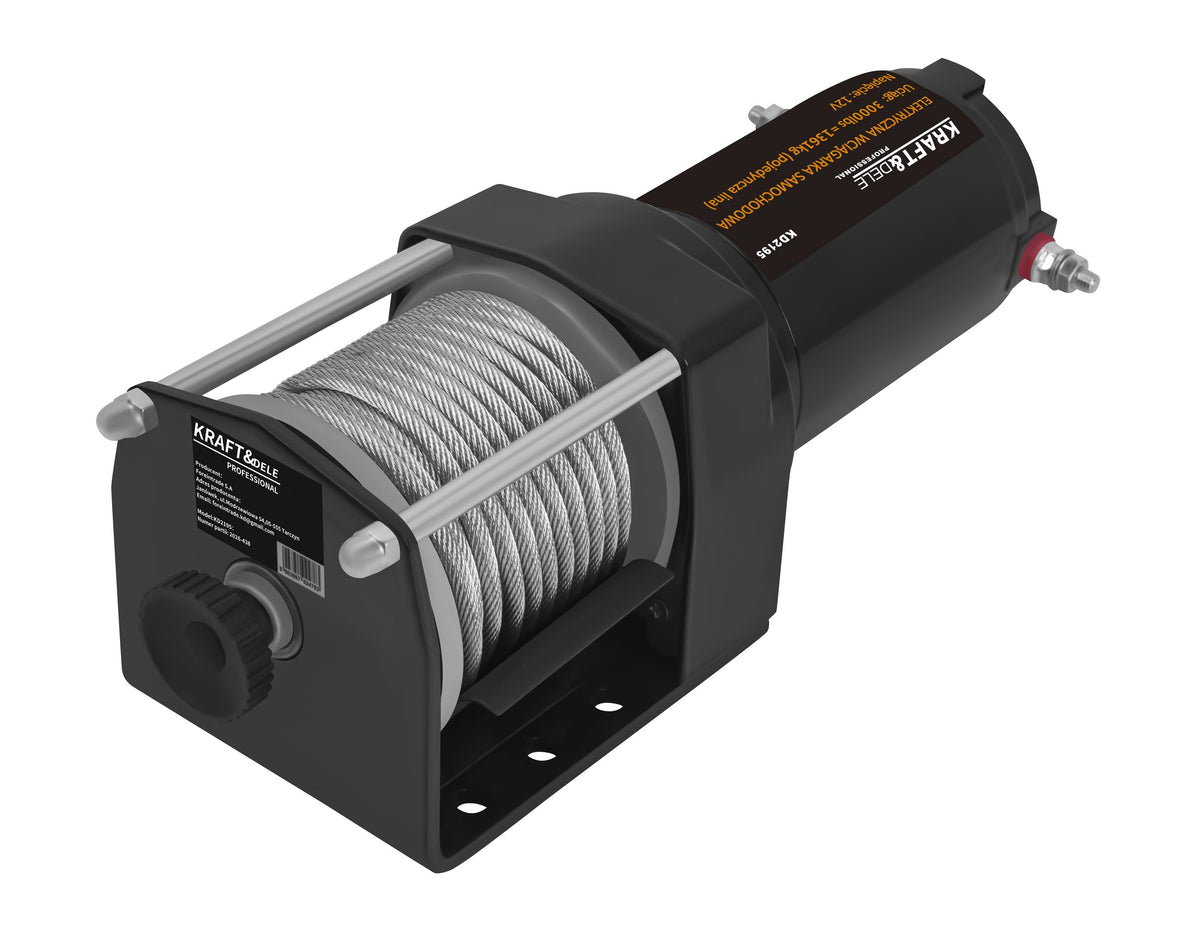Electric car winch 1500W 1361KG KD2195