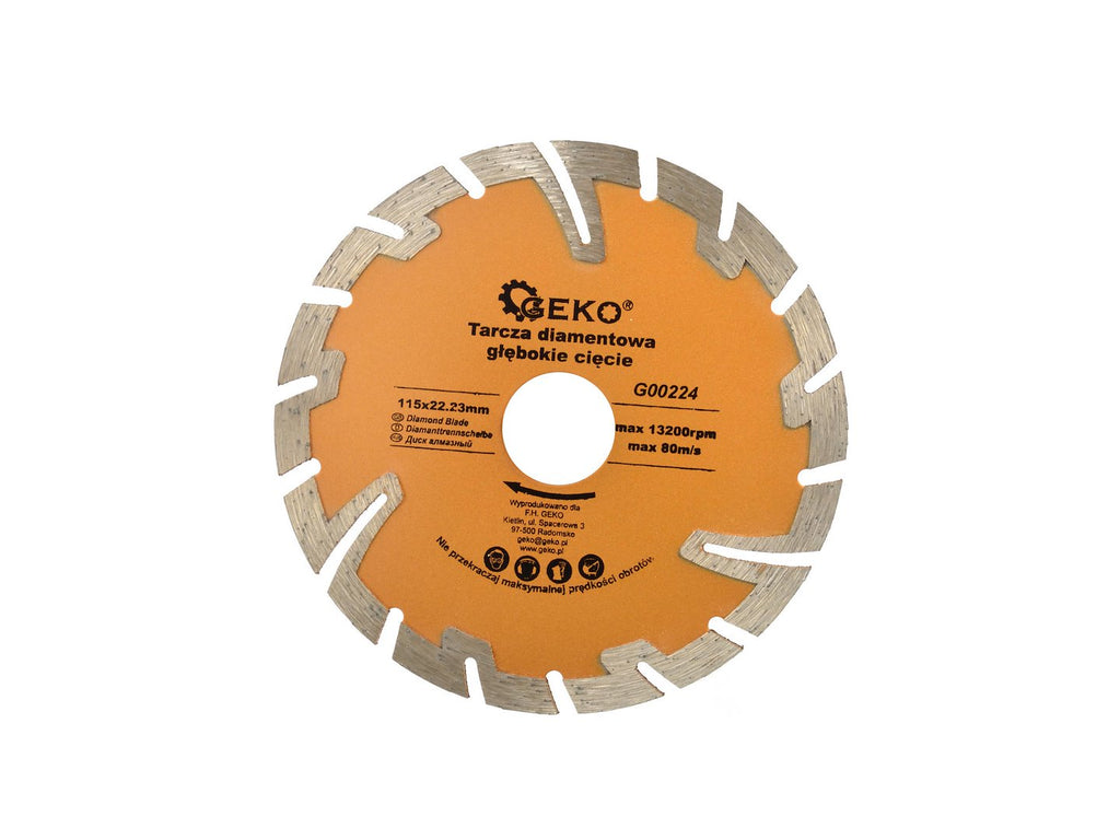 Deep-Protected Turbo Diamond Blade 115 x 22.2 mm