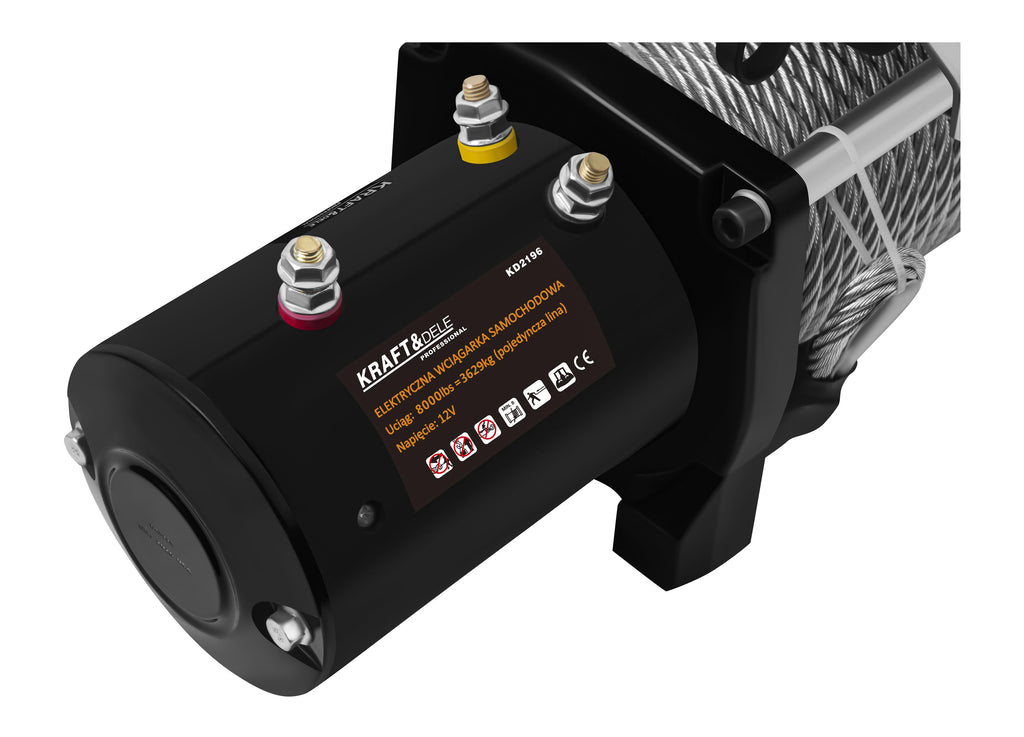 Electric car winch 4500W 3629KG KD2196