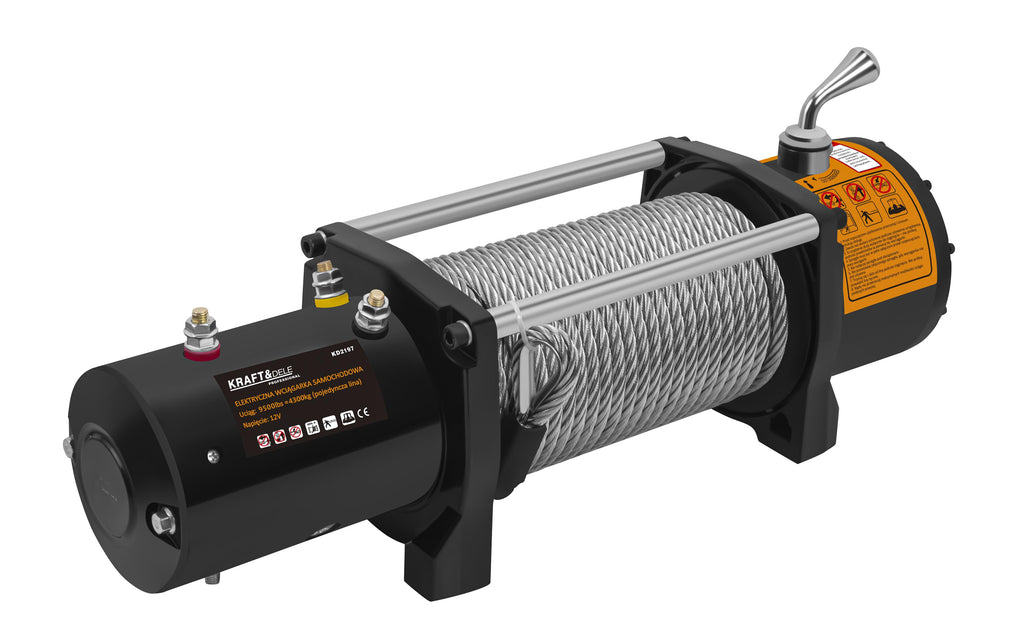 Electric car winch 4700W 4310KG KD2197