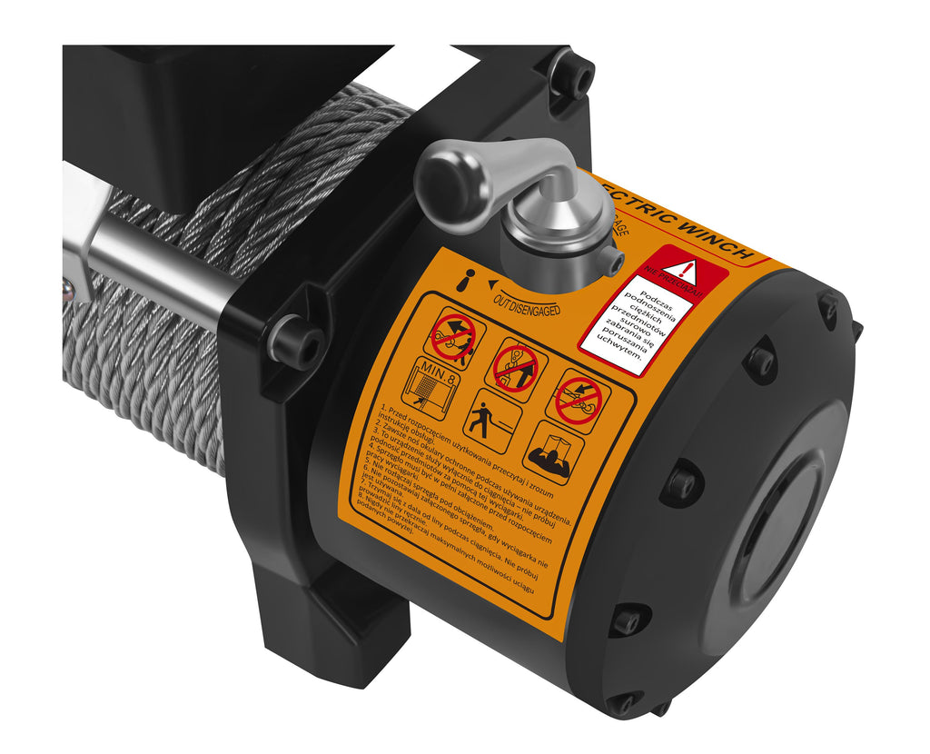Electric car winch 4700W 4310KG KD2197
