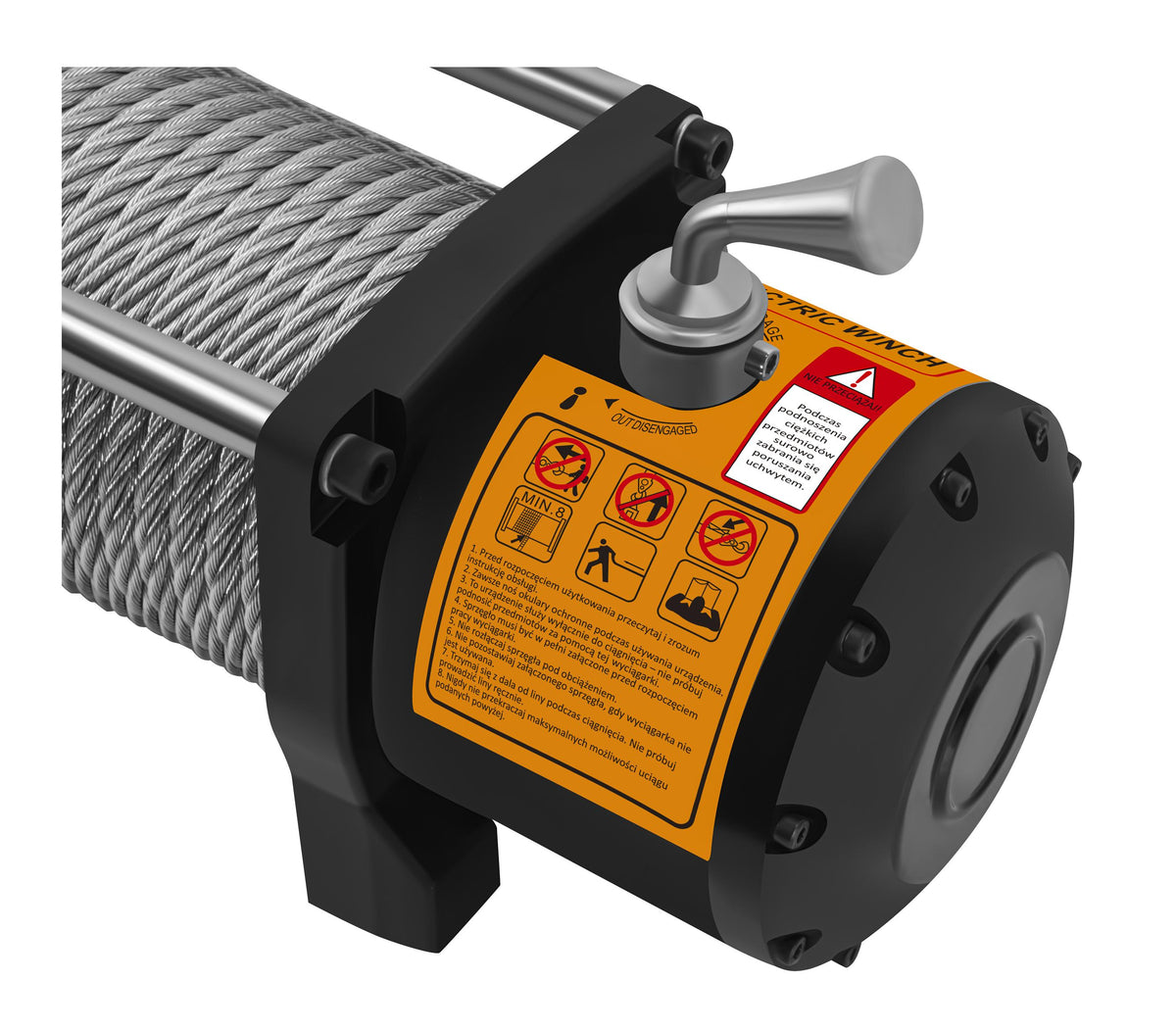 Electric car winch 5000W 5900KG KD2198