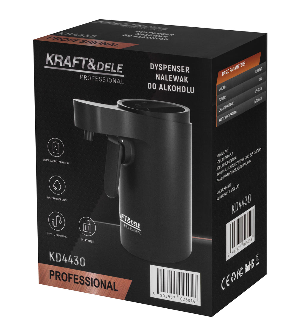 Dispenser, alcohol pourer KD4430