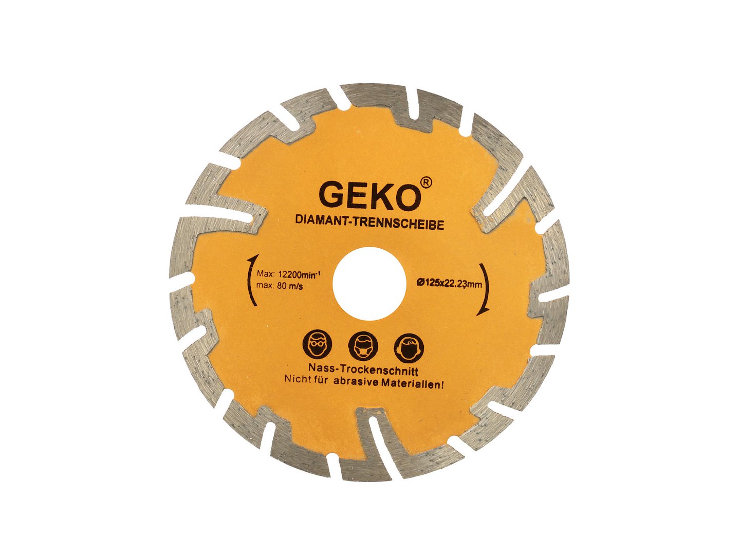 Deep-Protected Turbo Diamond Blade 125 x 22.2 mm
