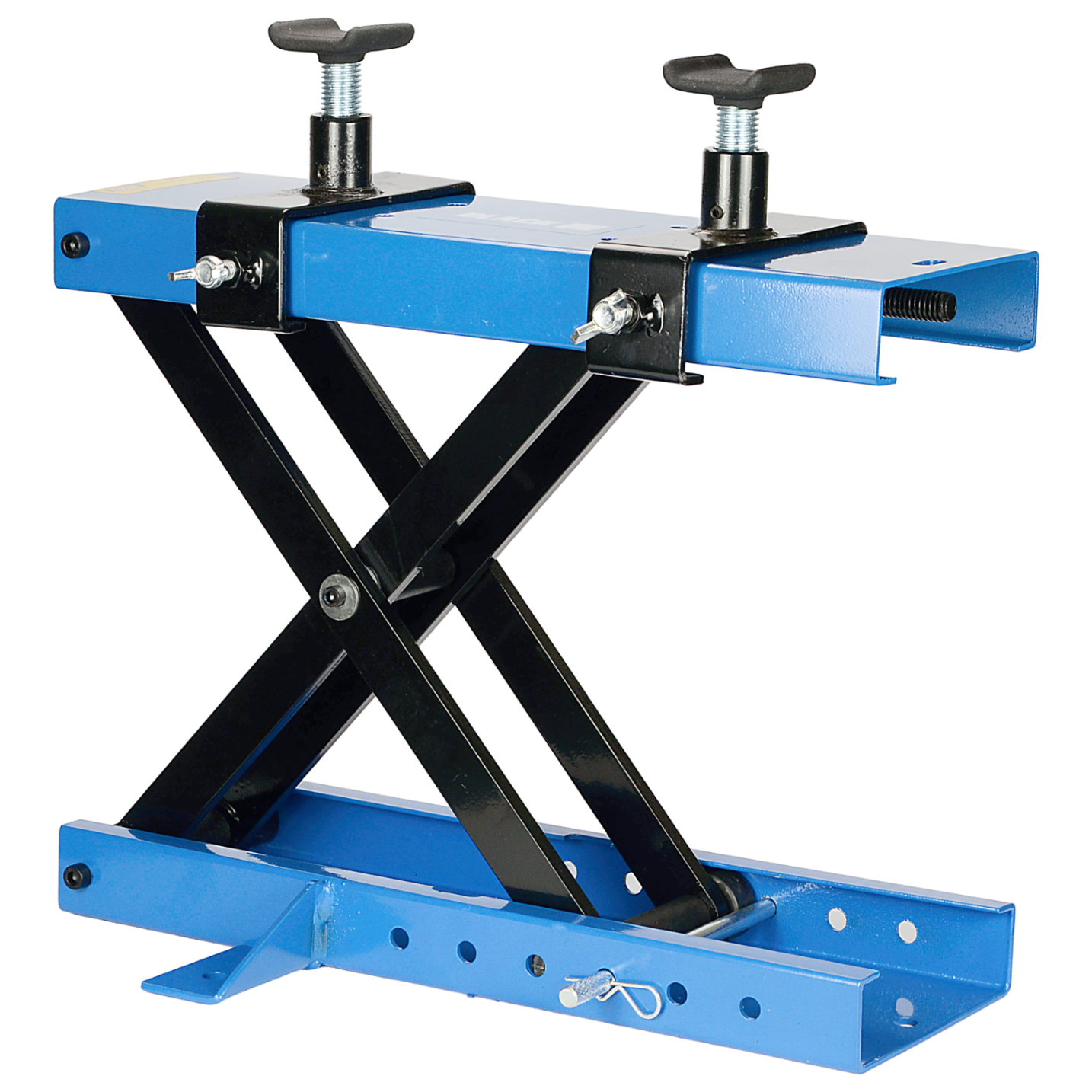 500 kg mehaaniline kruviga mootorratta tõstealus, Black