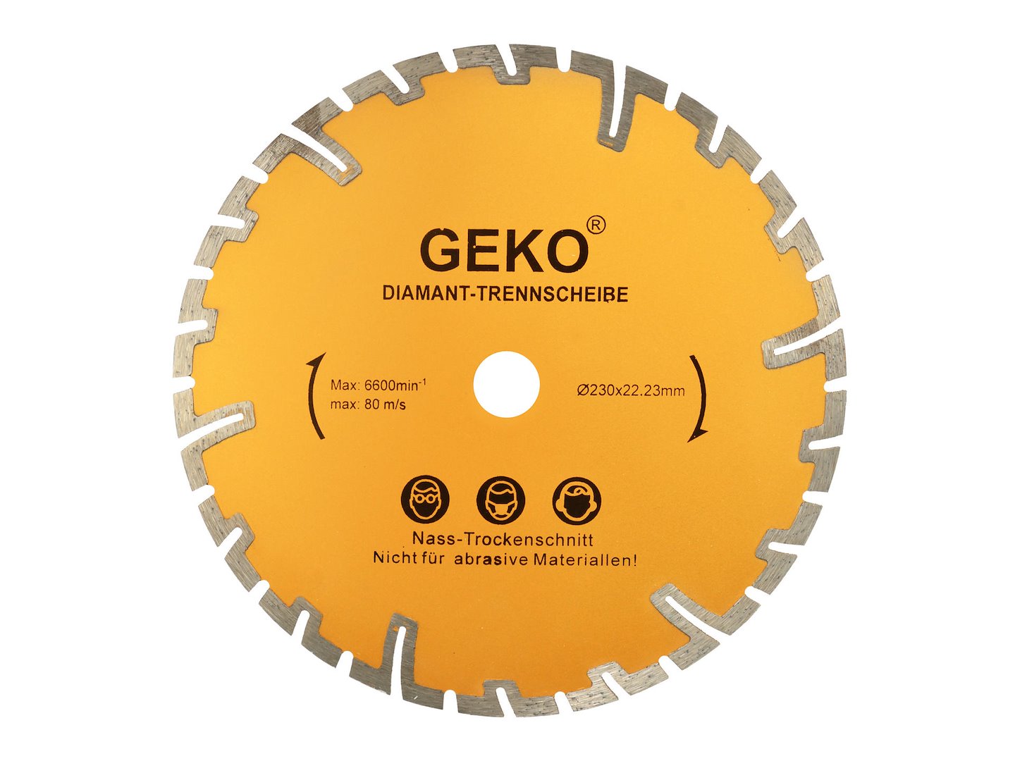 Deep Protected Turbo Diamond Blade 230 x 22.2 mm