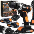 20V Li-Ion Cordless Drill Driver, Black