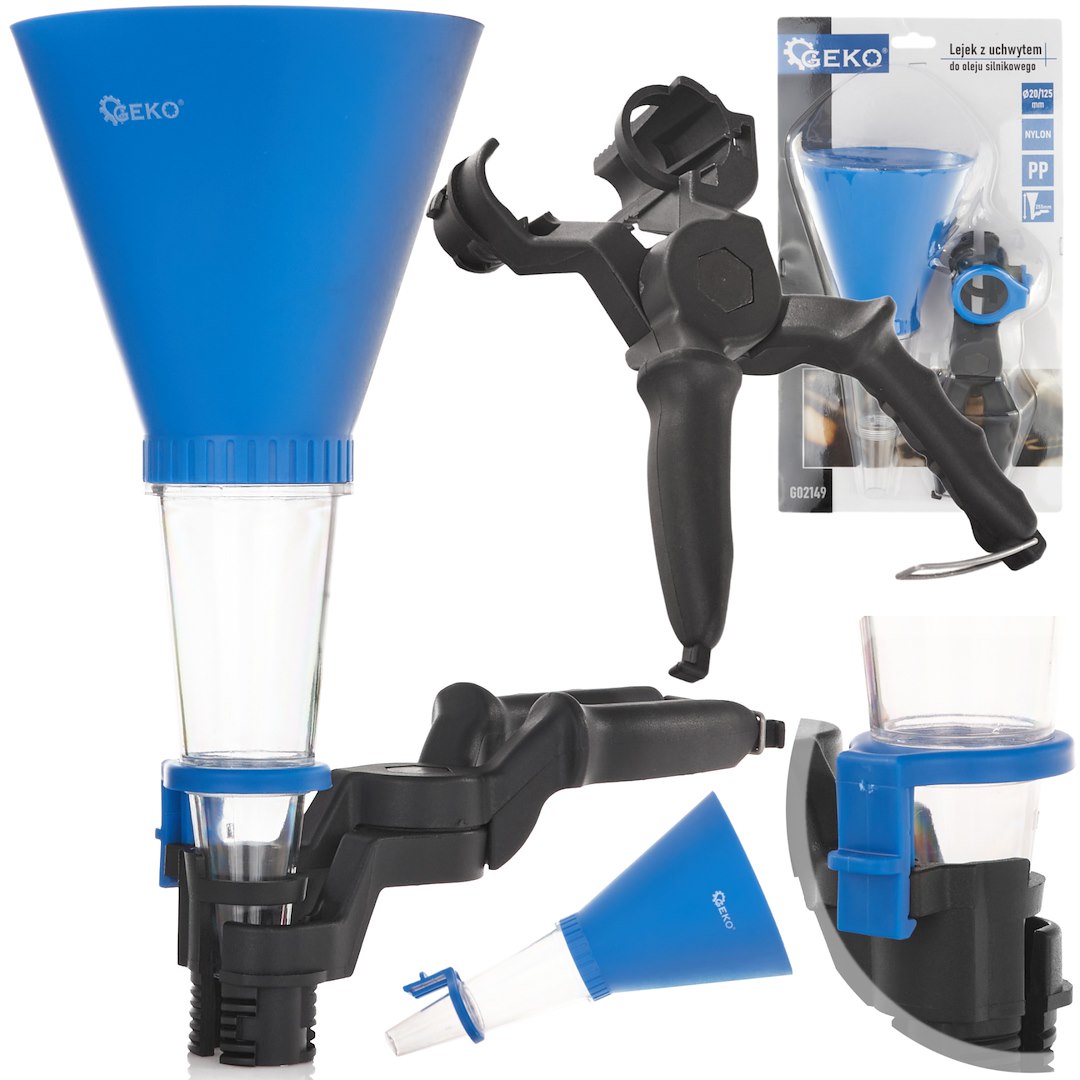 Engine Oil Funnel with Holder