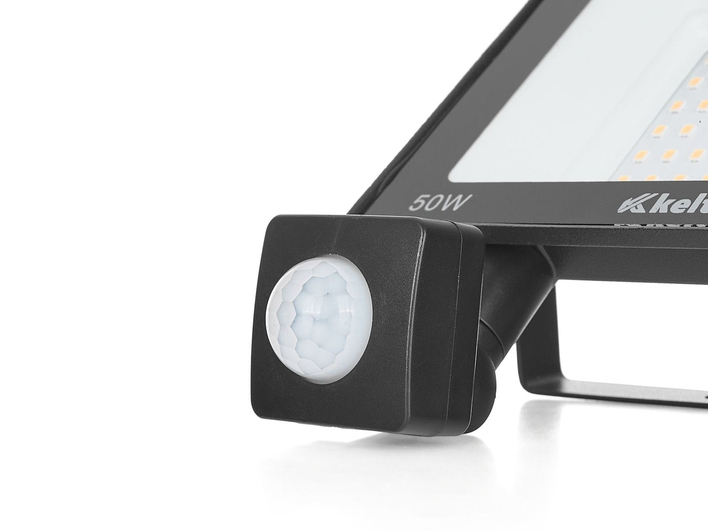 LED Floodlight 50W with Motion Sensor — Warm White 2700K