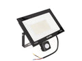 LED floodlight 100W with motion sensor – warm white 2700K