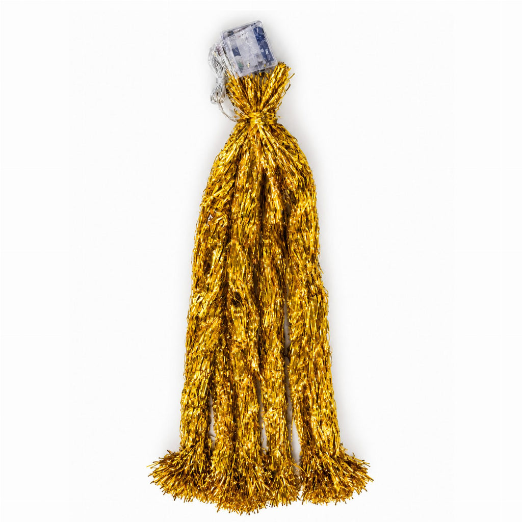 Angel Hair Christmas Decoration 100cm Gold 1 pc