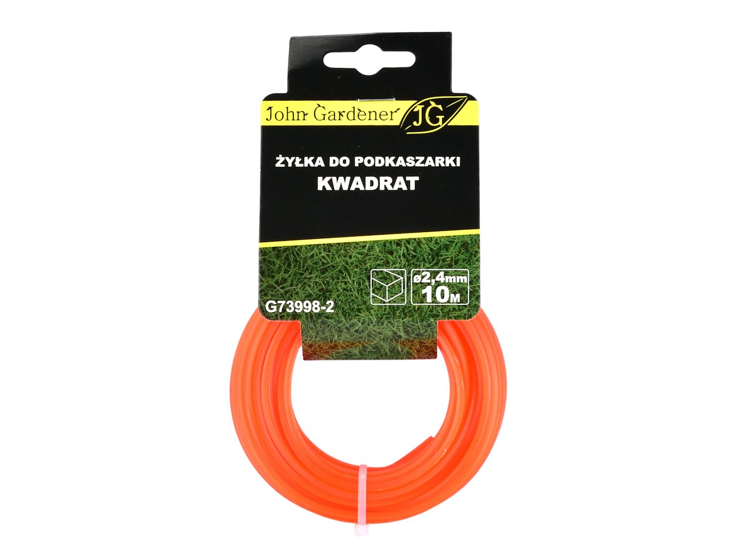 Nylon line 2.4mm x 10m square