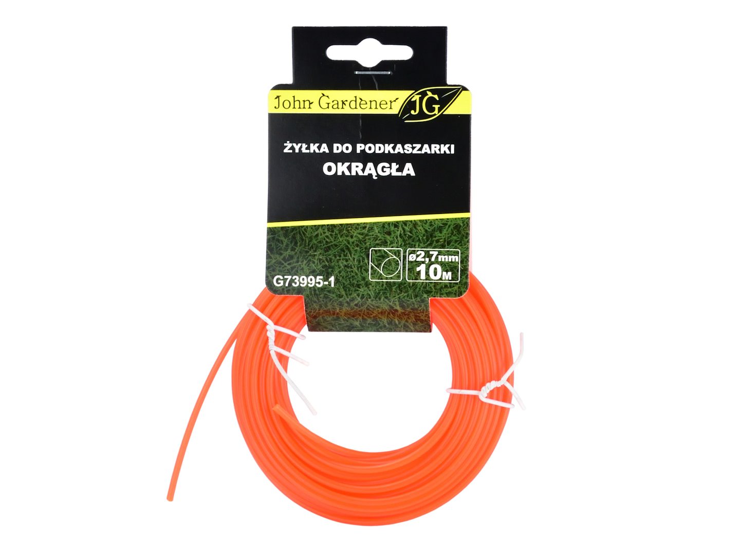 Nylon cutting line 2.7mm x 10m, round