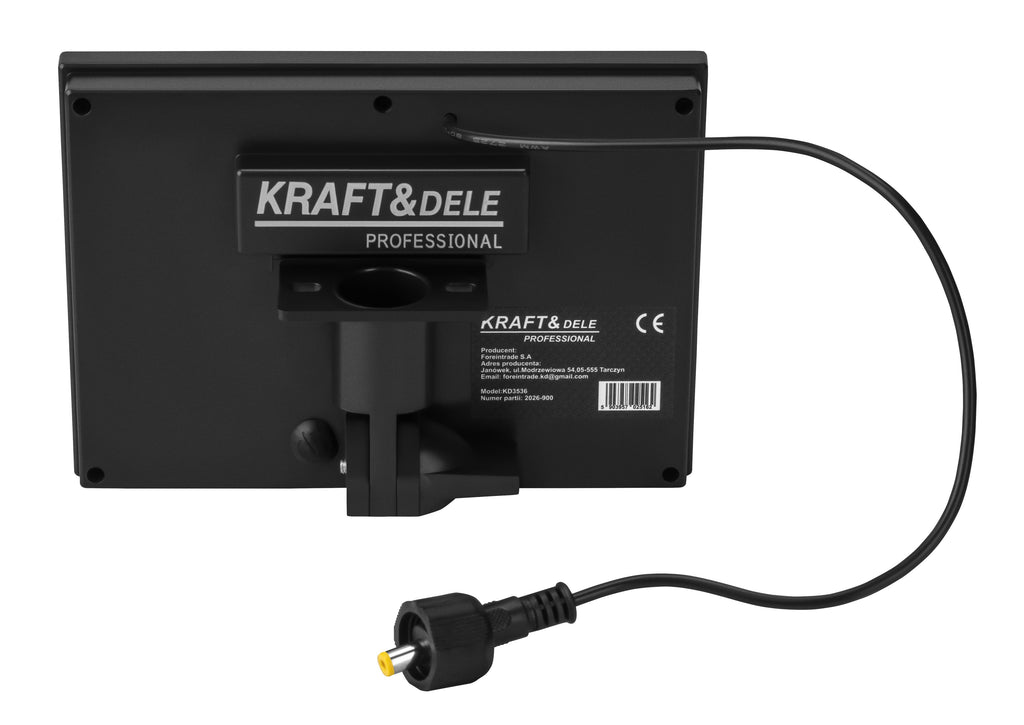 Solar lamp with motion sensor 750lm 2500mAh + remote control KD3536