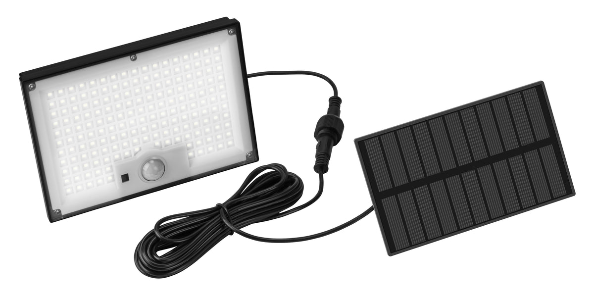 Solar lamp with motion sensor 750lm 2500mAh + remote control KD3536