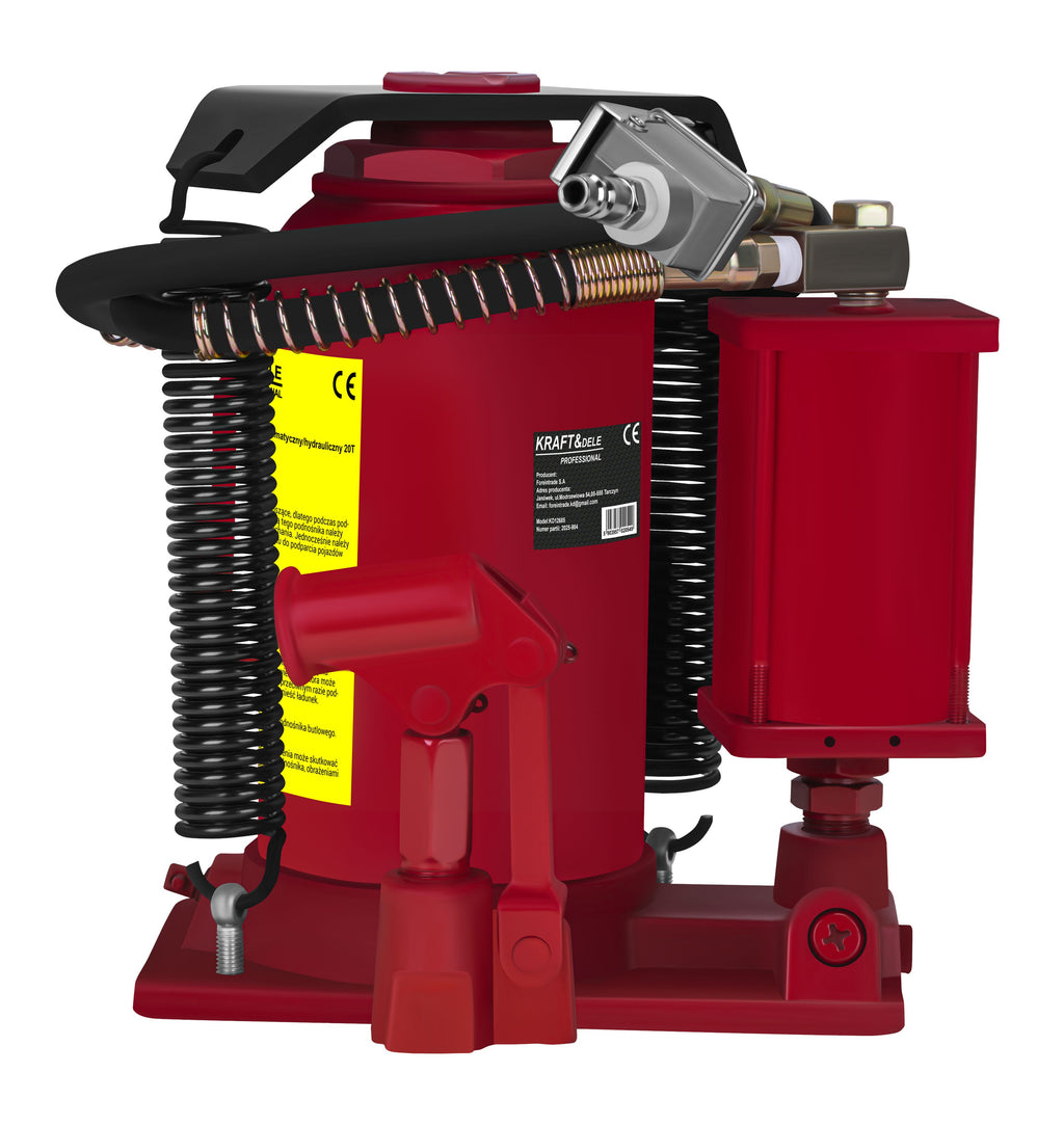 Hydraulic-pneumatic jack 20T KD12685