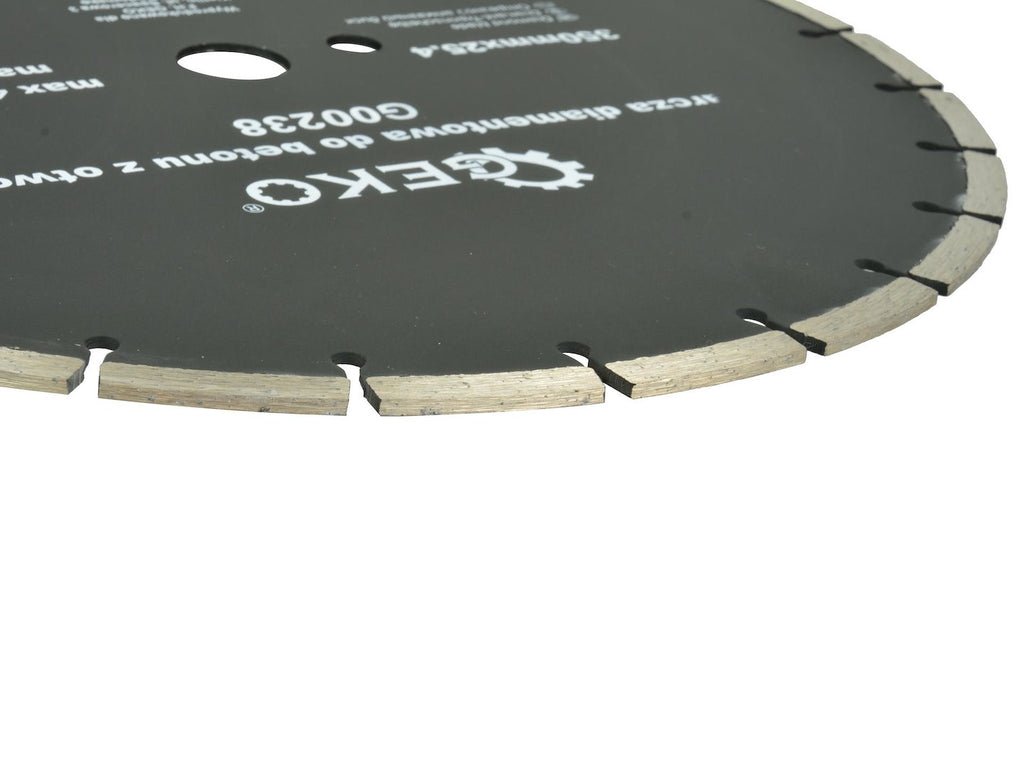 Segmented Rim Diamond Blade 350 x 25,4 mm with Additional Hole