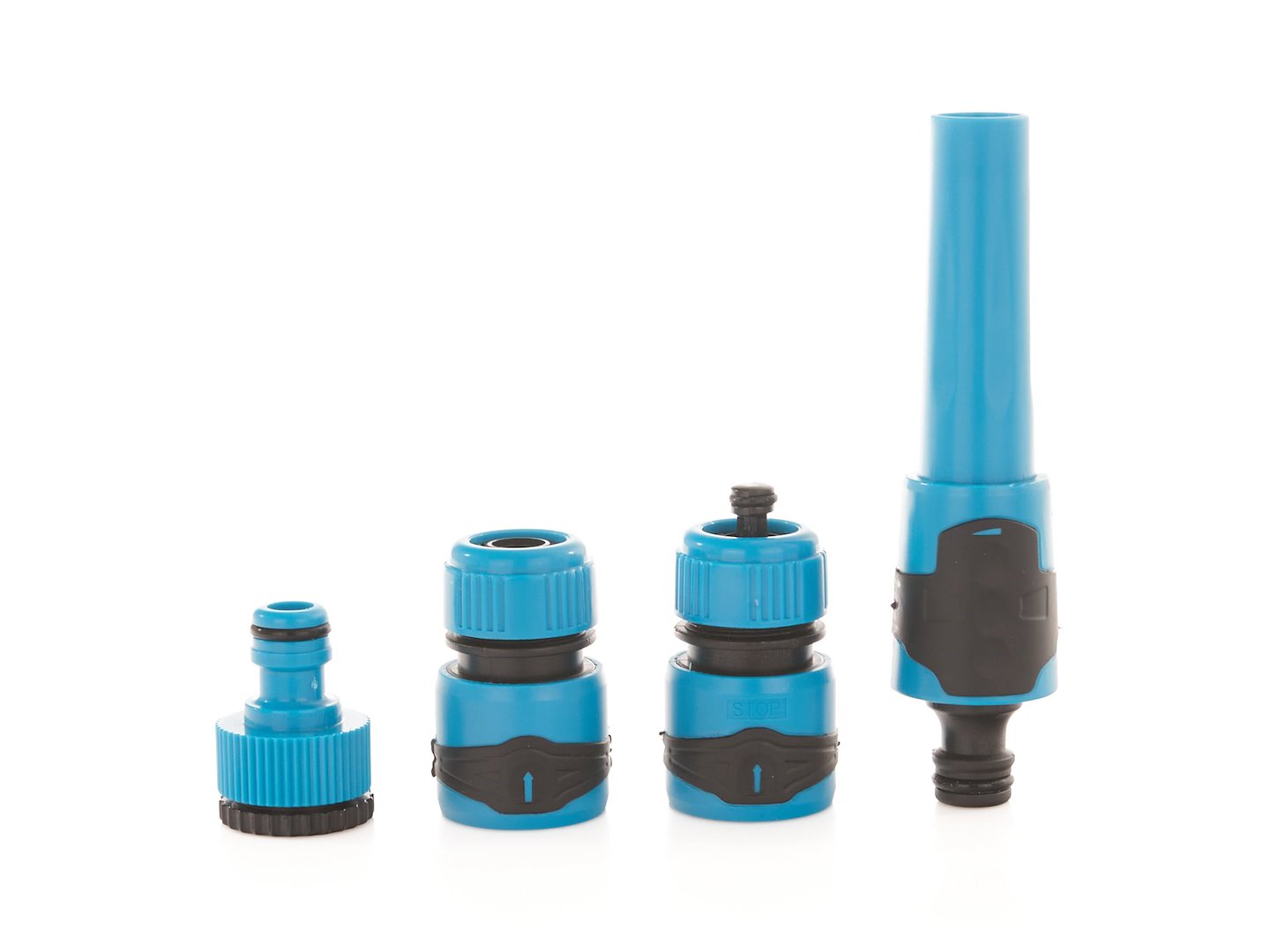 1/2" 4 pcs Hose Connector Set TPR Line