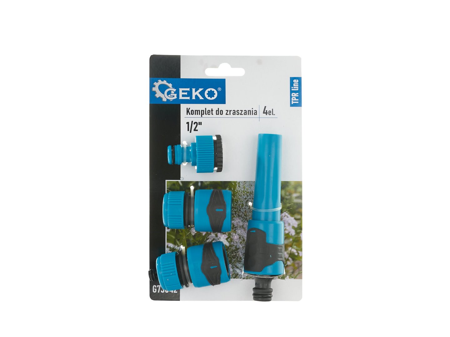 1/2" 4 pcs Hose Connector Set TPR Line