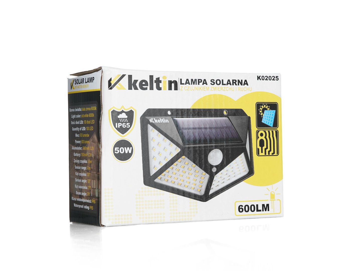 Solar Motion-Dusk Sensor Light 100 LED – 50W