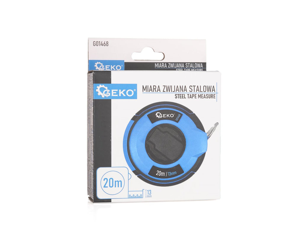 Steel Retractable Tape Measure 20m x 13mm