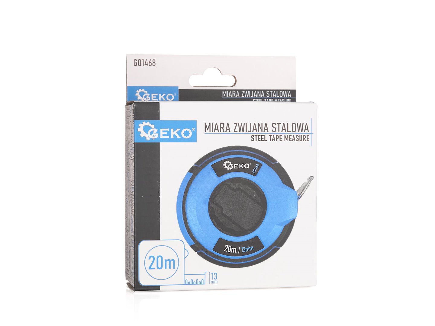 Steel Retractable Tape Measure 20m x 13mm