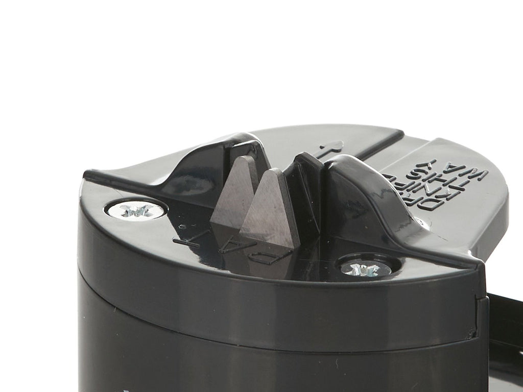 Knife sharpener with mounting suction cup