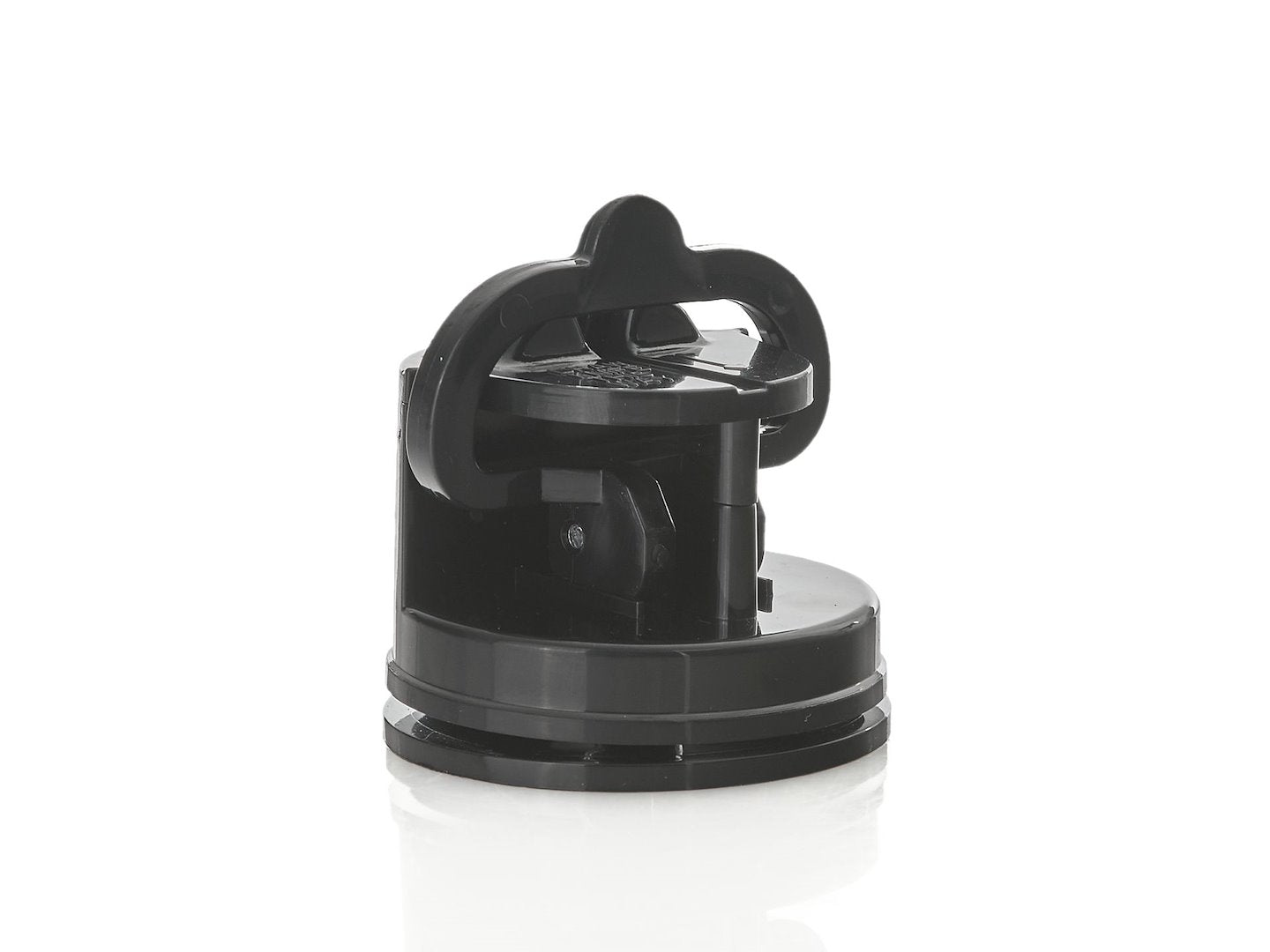 Knife sharpener with mounting suction cup