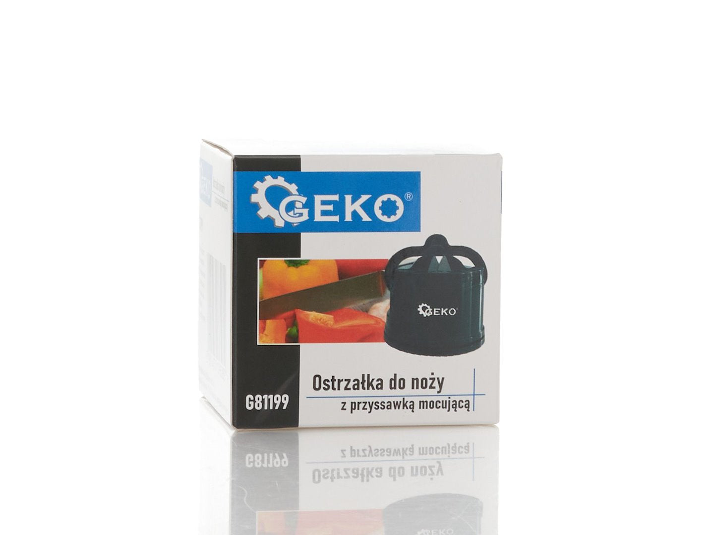 Knife sharpener with mounting suction cup