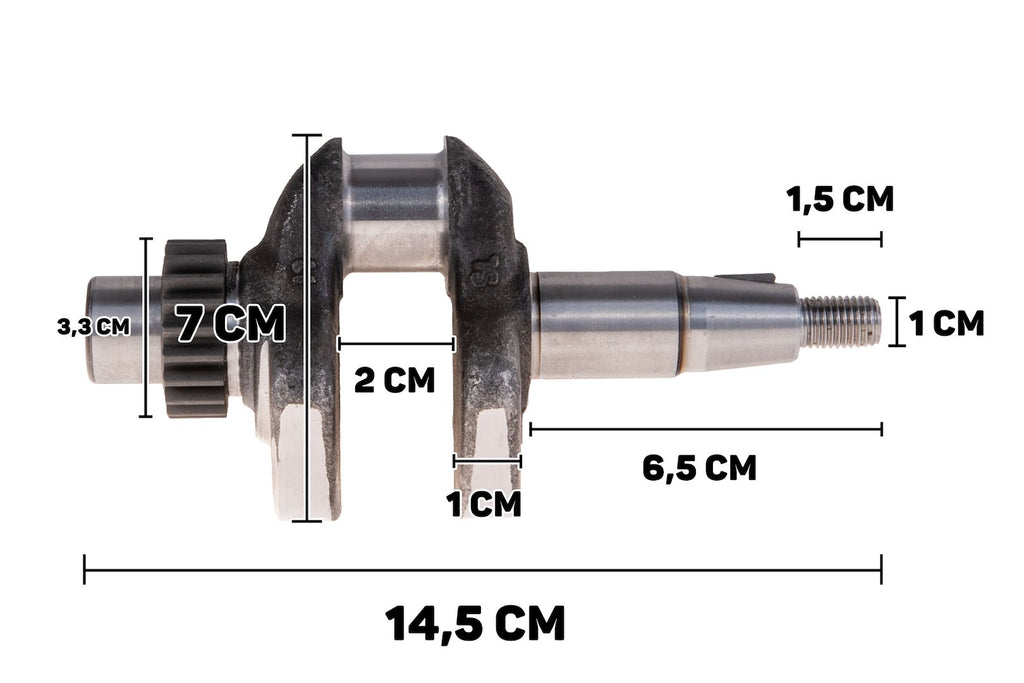 Crankshaft for generator T05015