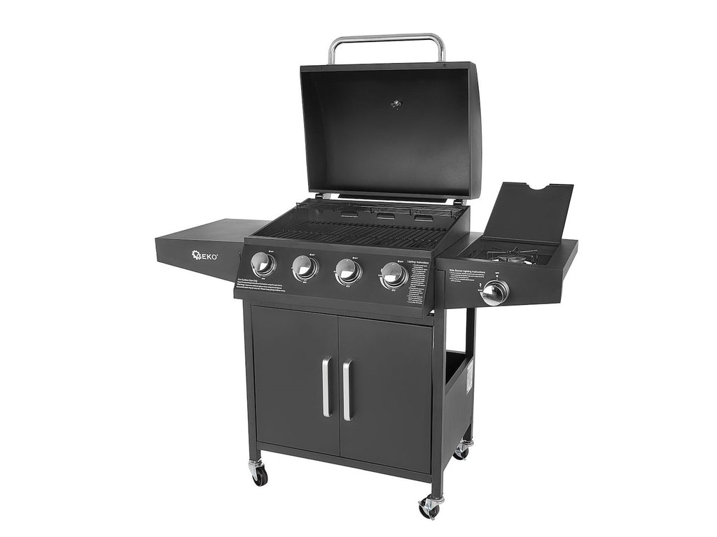 Gas barbecue grill 5 burners (4 + 1) 15 kW