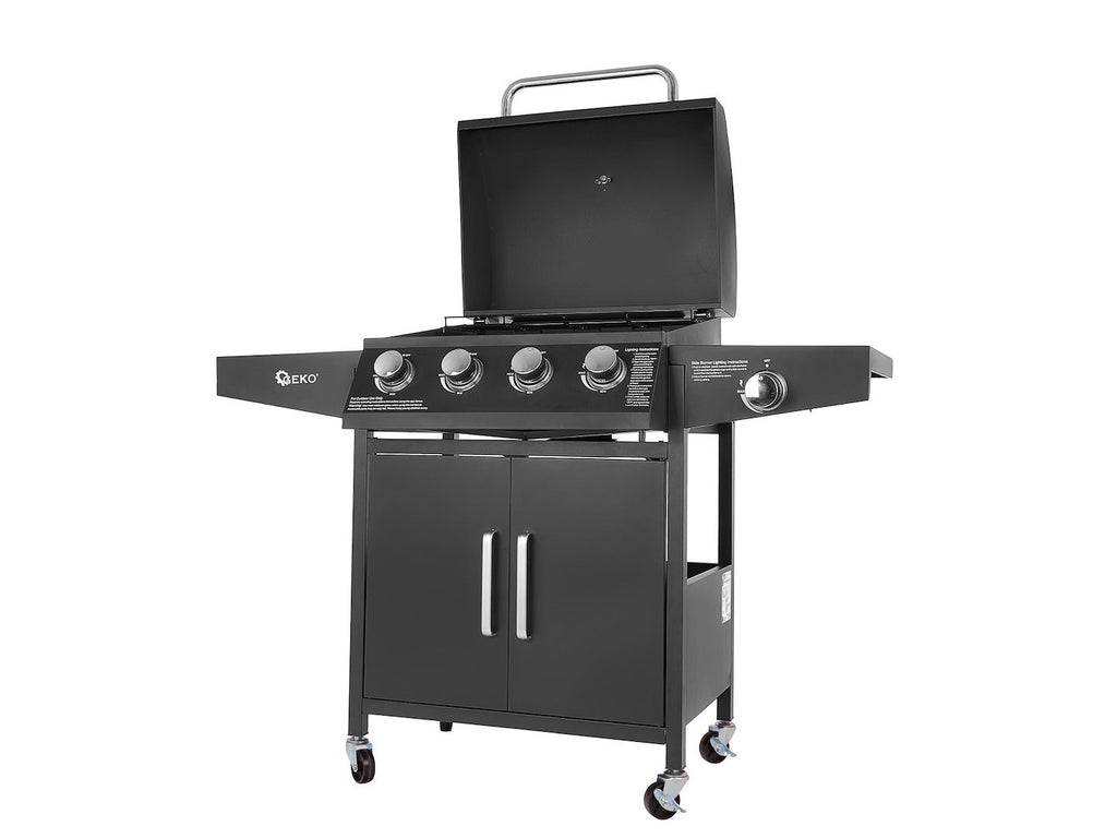 Gas barbecue grill 5 burners (4 + 1) 15 kW