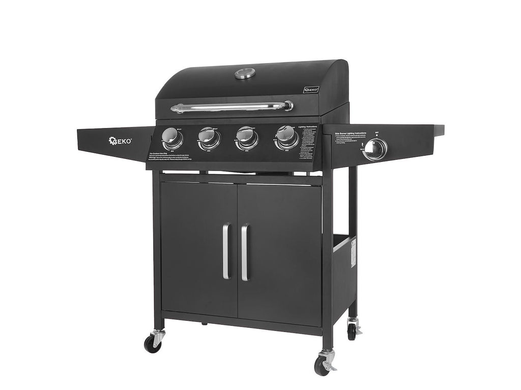 Gas barbecue grill 5 burners (4 + 1) 15 kW