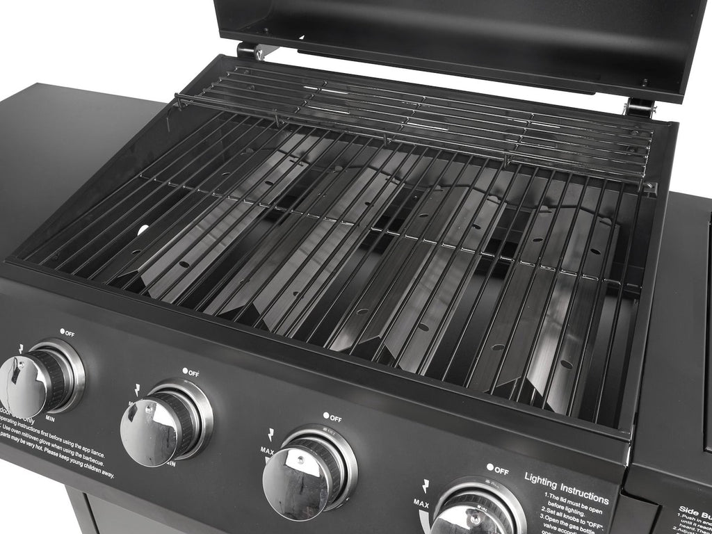 Gas barbecue grill 5 burners (4 + 1) 15 kW