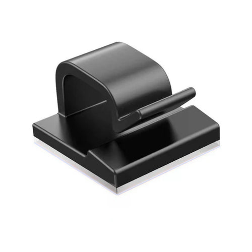 10 pcs self-adhesive cable clip holders (14x14 mm)