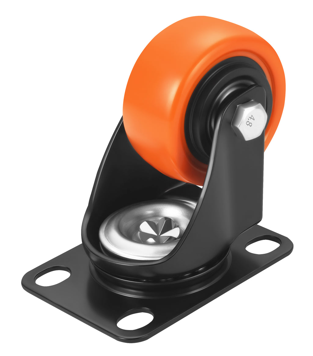 Set of 50mm swivel wheels 250kg 4pcs. KD3622
